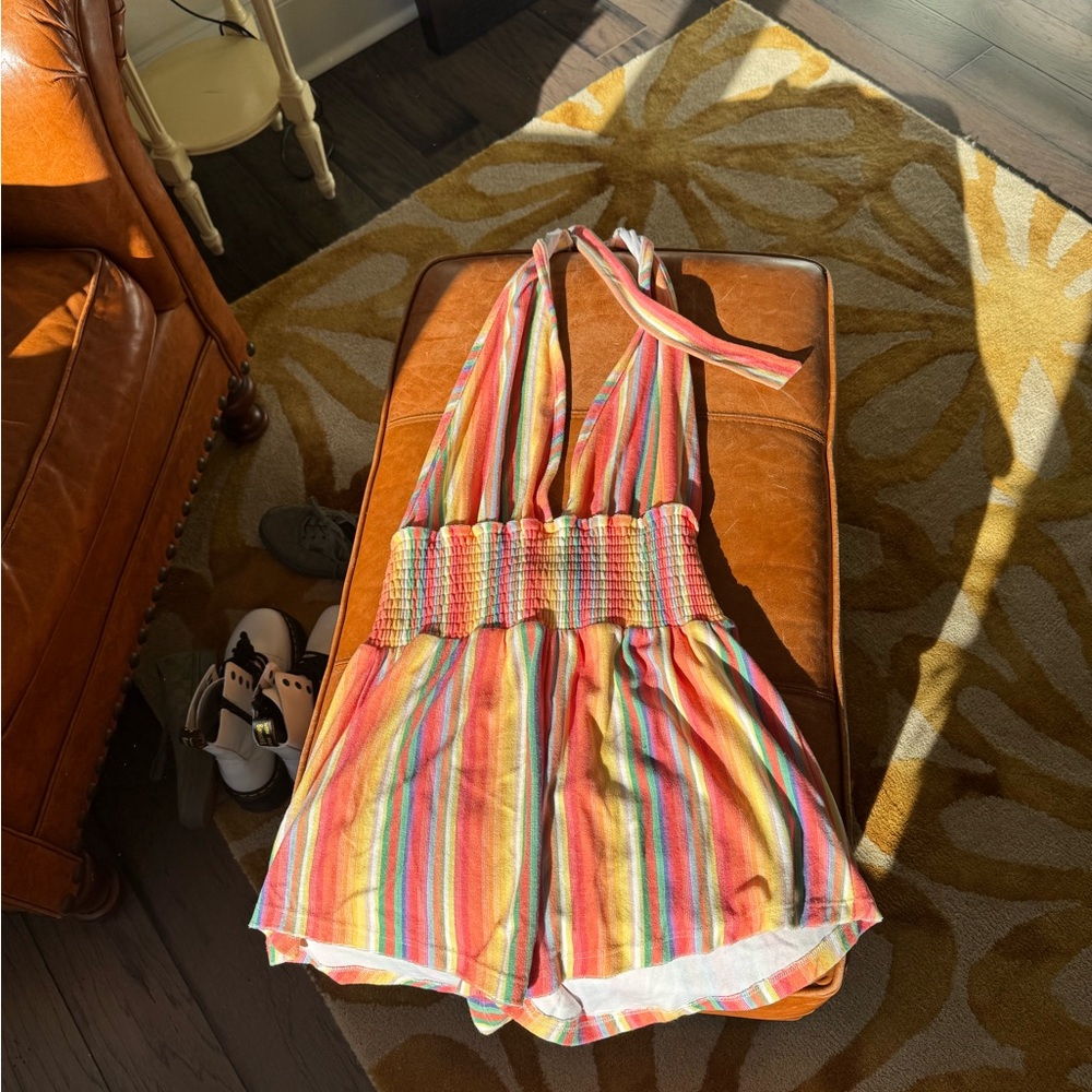 NWOT Chaser Horizon Terry Cloth Romper